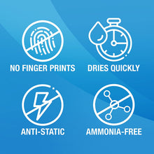 Miraclewipes for Electronics Cleaning - Screen Wipes Designed for TV, Phones, Monitors and More - Includes Microfiber Towel - (30 Count)