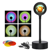 Sunset Projection Lamp Sunset Projector Night Light decoration Wall Lighting
