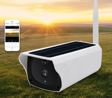Network solar wireless camera