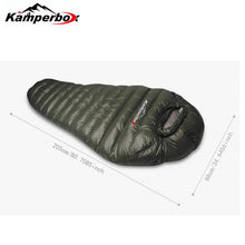 Kamperbox Outdoor Down Sleeping Bag Winter Warm And Waterproof Outdoor Sleeping Bag Camping Tourism Down Sleeping Bag