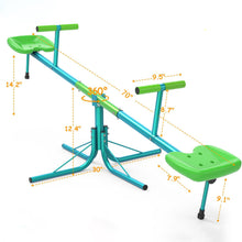 Outdoor Seesaw 360 Degree Rotating Seesaw Playground Equipment