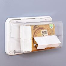Refrigerator Shelf Magnet Free Perforated Cling Film Storage Rack Tissue Storage Box Side Wall Hanger Storage Box