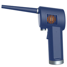 Dust blower camera lens