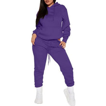 Sweatsets Women 2 Piece Outfit Comfy Hoodie Sweatsuit Sets Plus Size Fall Fashion Clothes
