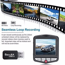 2.4 Inch Full HD 1080P Dash Cam Car DVR Front Camera Or Rear Camera Night Vision G Sensor