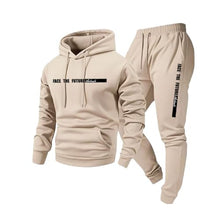 Track Suits for Men Set Workout Long Sleeve Hoodies and Sweatpants Jogging Suits Baggy Y2k Activewear Sports