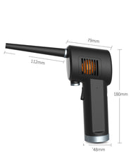 Dust blower camera lens