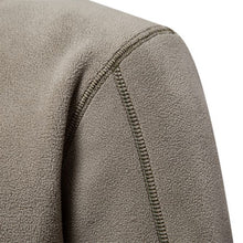 Fashion Personality Stand-collar Zippered Sweatshirt With Fleece Winter Casual Pullover Top Men's Clothing