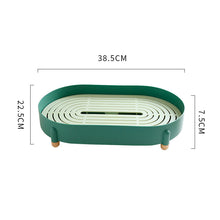 Drain Tea Tray Storage Rack Nordic Simple Style Water Drying rack Household Tray Cosmetics Finishing Storage Rack
