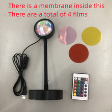 Sunset Projection Lamp Sunset Projector Night Light decoration Wall Lighting