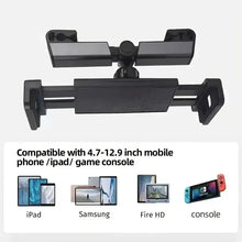 Telescopic Car Rear Pillow Phone Holder Mount Tablet Car Stand Seat Rear Headrest Mounting Bracket for Phone Tablet 4-12.9 Inch