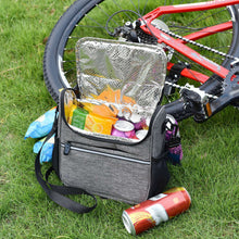 Waterproof Bike Handlebar Insulated Cooler Bag Front Bag Mountain Road Bicycle Cycle Handlebar Basket Bag Pannier Shoulder Bag