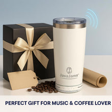 20 oz Bluetooth Speaker Tumbler – Stainless Steel Travel Tumbler, Insulated Cup with MAGNETIC Sliding Lid, Removeable Bluetooth Speaker Tumbler with Double Wall Design