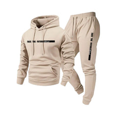 Track Suits for Men Set Workout Long Sleeve Hoodies and Sweatpants Jogging Suits Baggy Y2k Activewear Sports