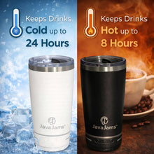 20 oz Bluetooth Speaker Tumbler – Stainless Steel Travel Tumbler, Insulated Cup with MAGNETIC Sliding Lid, Removeable Bluetooth Speaker Tumbler with Double Wall Design