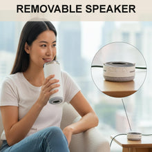 20 oz Bluetooth Speaker Tumbler – Stainless Steel Travel Tumbler, Insulated Cup with MAGNETIC Sliding Lid, Removeable Bluetooth Speaker Tumbler with Double Wall Design