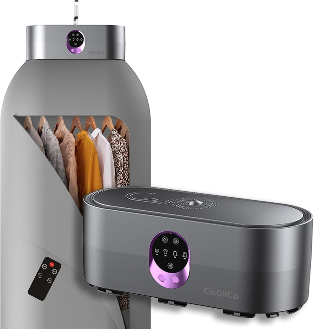 Portable Clothes Dryer, Clothes Dryer hold 9-12 Items, With Time Setting、Remote Control, Portable Dryers For Laundry, Apartments, RV, Travel, Low noise、Energy Saving、 Wrinkle Resistant