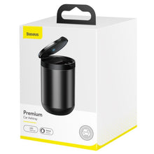 Car Ashtray LED Light Alloy Ash Tray Aluminum Cup Portable Smokeless Auto Ashtray Flame Retardant Cigarette Holder Box