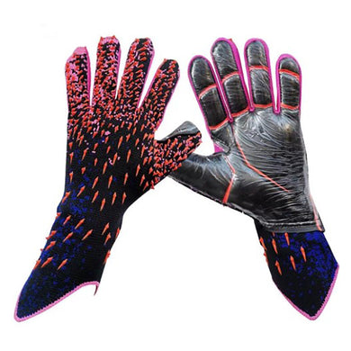 Soccer Goalie Goalkeeper Gloves Latex Anti Slip Football Gloves with Strong Grips Palms for Kids Boys No.10