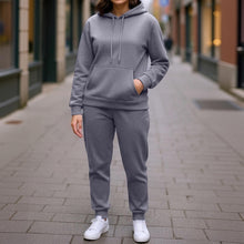 Sweatsets Women 2 Piece Outfit Comfy Hoodie Sweatsuit Sets Plus Size Fall Fashion Clothes