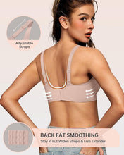 OEAK Womens Deep V Bras Wireless Comfortable Bra Supportive No Underwire Bras Tshirt Push Up Bralettes Plunge Seamless Bra