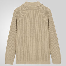 Men's Lapel Knitting Cardigan Fashion Button Sweater With Pockets Outwear Long Sleeve Top Spring Fall