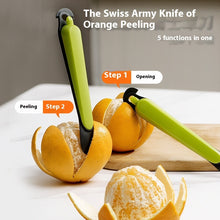 Orange-peeling Device Multifunctional Household Folding Scaling Knife
