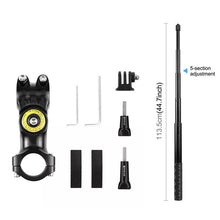 Motorcycle Bike Selfie Stick Handlebar Mount Camera Bracket For Insta360 UK