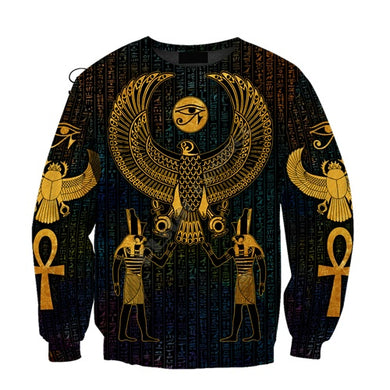 Printed Sports Casual Pullover Zipper Sweater