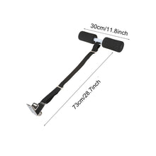 Bed Sit Up Exercise Bar Body Muscle Strength Fitness Home Sports Equipment (Black)