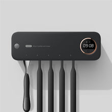 UV Toothbrush Holder Sterilizer Rechargeable Tooth Brush With LED Display Drying Wall-mounted For Bathroom Accessor