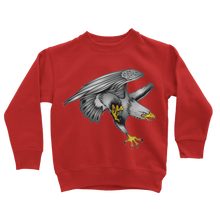 Custom Design Eagle Landing  ﻿Classic Kids Sweatshirt - neverleavehomedeals.com