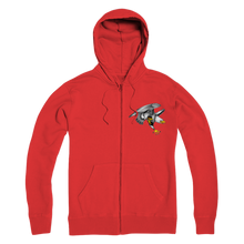 Custom Design Eagle Landing  ﻿Premium Adult Zip Hoodie - neverleavehomedeals.com