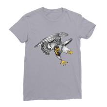 Custom Design Eagle Landing  ﻿Premium Jersey Women's T-Shirt - neverleavehomedeals.com