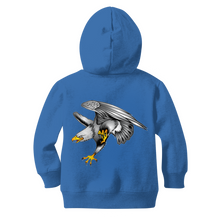Custom Design Eagle Landing  ﻿Classic Kids Zip Hoodie - neverleavehomedeals.com