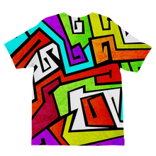 colorful-graffiti-vector Sublimation Kids T-Shirt