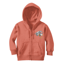 Custom Design Eagle Landing  ﻿Classic Kids Zip Hoodie - neverleavehomedeals.com