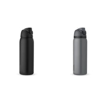 Owala FreeSip Insulated Stainless Steel Water Bottle with Straw for Sports and Travel, BPA-Free, 24oz, Iced Breeze