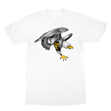 Custom Design Eagle Landing  ﻿Premium Sublimation Adult T-Shirt - neverleavehomedeals.com