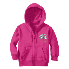 Custom Design Eagle Landing  ﻿Classic Kids Zip Hoodie - neverleavehomedeals.com