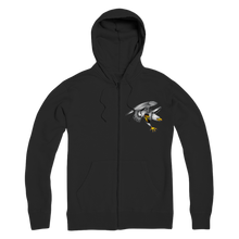 Custom Design Eagle Landing  ﻿Premium Adult Zip Hoodie - neverleavehomedeals.com