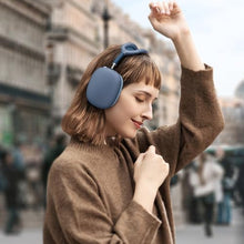 Fintie Silicone Case Cover for AirPods Max Headphones, Anti-Scratch Ear Cups Cover and Headband Cover for AirPods Max, Accessories Skin Protector for AirPods Max (Dark Blue)