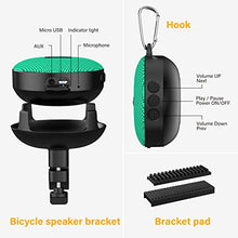 Onforu Portable Bluetooth Speaker for Bike, IP65 Waterproof & Dustproof Mini Outdoor Speaker, Bluetooth 5.0 and 10h Play Time, Wireless Bicycle Speaker with Loud Sound for Riding, Hiking and Camping