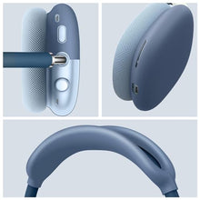 Fintie Silicone Case Cover for AirPods Max Headphones, Anti-Scratch Ear Cups Cover and Headband Cover for AirPods Max, Accessories Skin Protector for AirPods Max (Dark Blue)