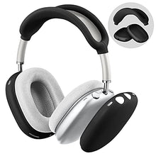 Fintie Silicone Case Cover for AirPods Max Headphones, Anti-Scratch Ear Cups Cover and Headband Cover for AirPods Max, Accessories Skin Protector for AirPods Max (Dark Blue)