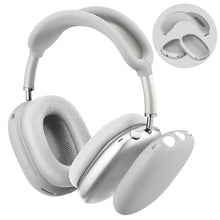 Fintie Silicone Case Cover for AirPods Max Headphones, Anti-Scratch Ear Cups Cover and Headband Cover for AirPods Max, Accessories Skin Protector for AirPods Max (Dark Blue)