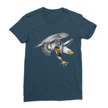 Custom Design Eagle Landing  ﻿Classic Women's T-Shirt - neverleavehomedeals.com