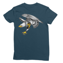 Custom Design Eagle Landing  ﻿Classic Women's T-Shirt - neverleavehomedeals.com