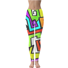 colorful-graffiti-vector Leggings