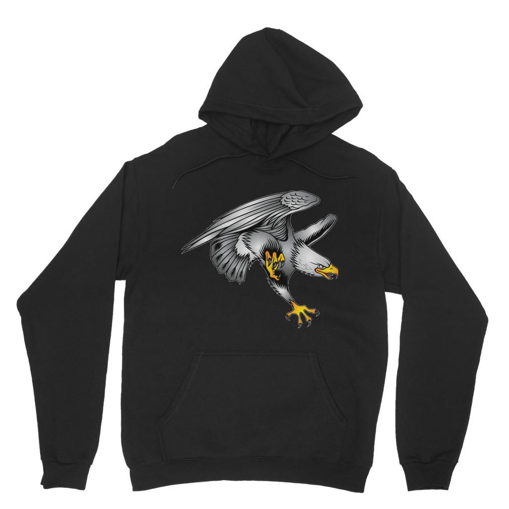 Custom Design Eagle Landing  ﻿Classic Adult Hoodie - neverleavehomedeals.com